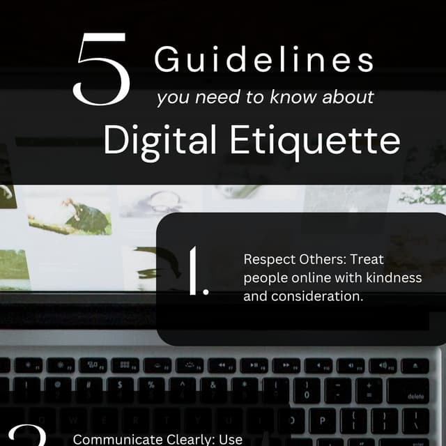 digital marketing agency in dwarka Digital Etiquette PDF