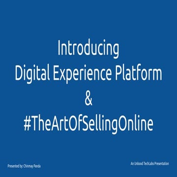 Digital experience platform