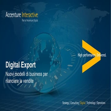 Digital Export: nuovi modelli di business per rilanciare le vendite