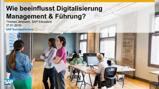 Digital Leadership - Vortrag von der Zukunft Personal