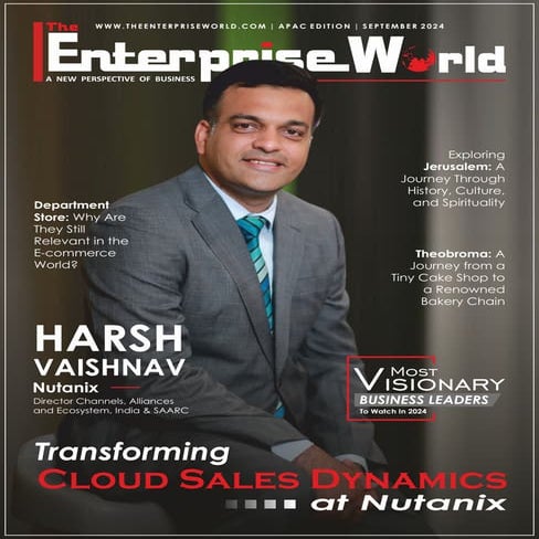 Harsh Vaishnav: Transforming Cloud Sales Dynamics at Nutanix | PDF