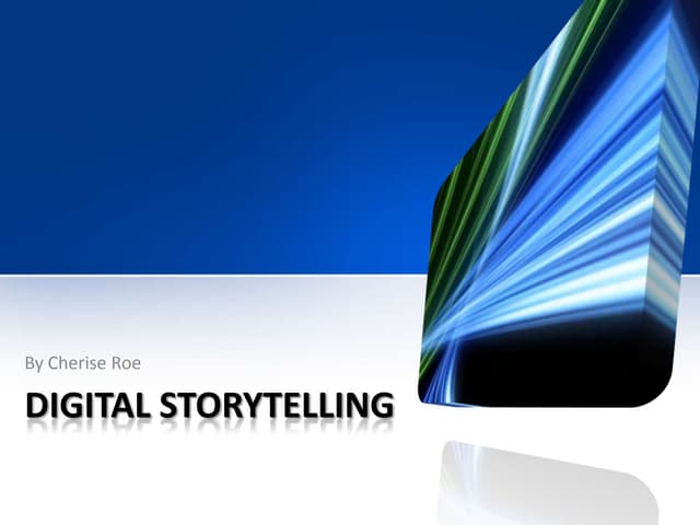 Digital final pres