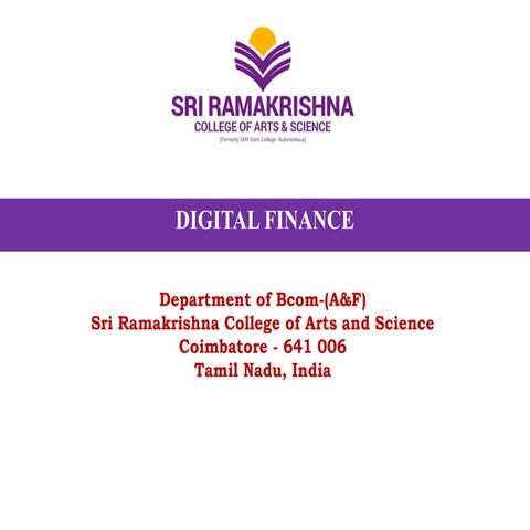 DIGITAL FINANCIAL SERVICES - DIGITAL FINANCE.pptx