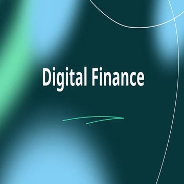 Digital Finance presentation sppu pattern 2014