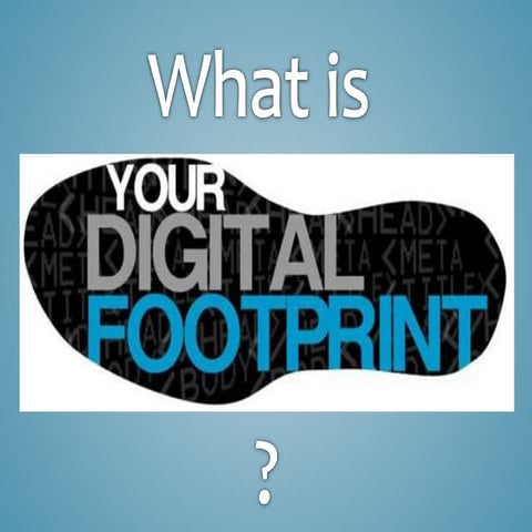 Digital footprint