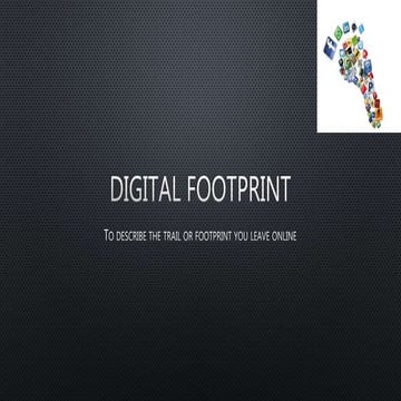 Digital fo otprint