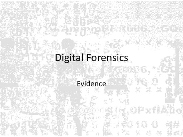 Digital Forensics