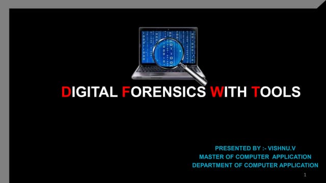 Digital forensics 