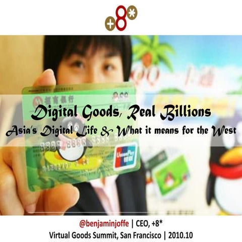Digital Goods Real Billions