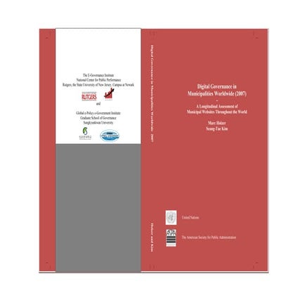 Digital governance in municipalities worldwide • 2005  mark h olsen y  seang ...