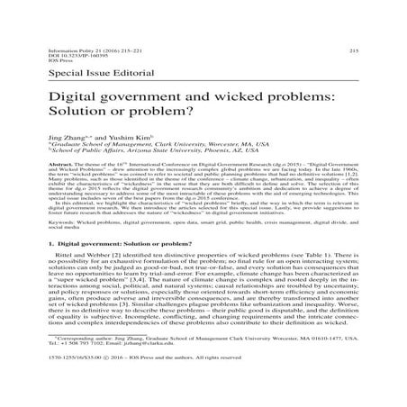 Digital government and wicked problems.pdf