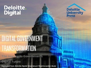 The Journey to Government’s Digital Future 