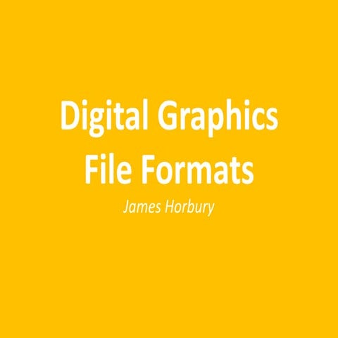Digital graphics pro forma by james horbury