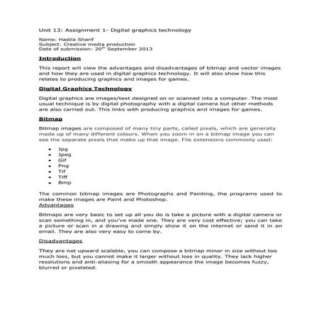 Digital graphics technology