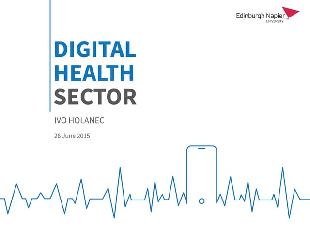 Digital Health Sector:  mHealth