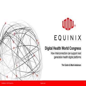 How Interconnection Can Support Next Generation Health Digital Platforms