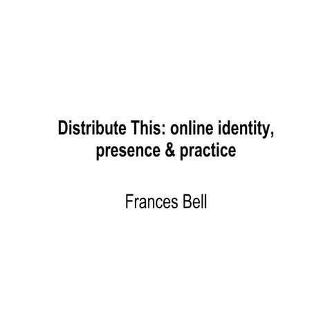 Digital Identity