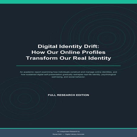 Digital Identity Drift: How Online Profiles Reshape Real-Life Identity ...