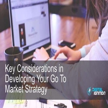 Developing your go to market strategy by Kris Konrath, Convergent 