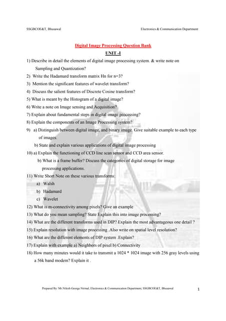 Digital image processing question bank