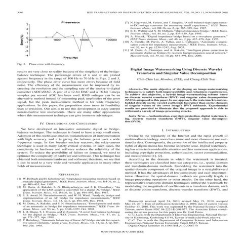 Digital Image Watermarking using DWT and SVD