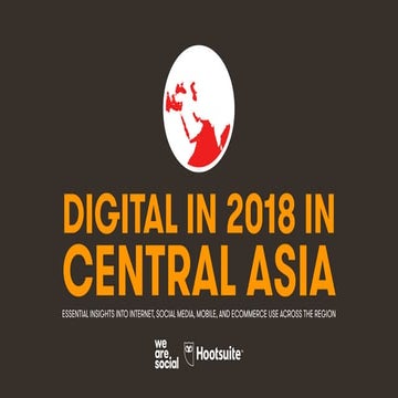 Digital in 2018 in Central Asia