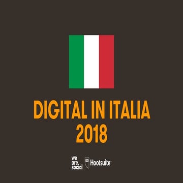 Digital in Italia 2018