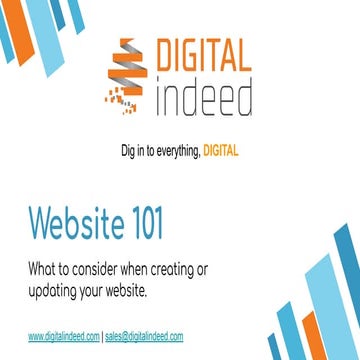 Digital indeed - Website 101
