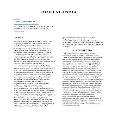 Digital india