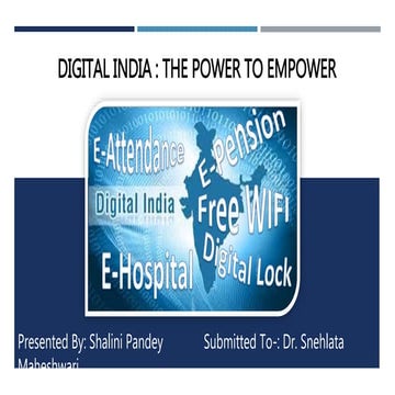 Digital india program