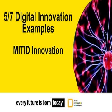 Modular Innovation - MIT ID Innovation | PPTX