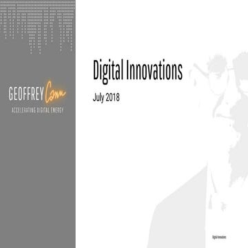 Digital innovations