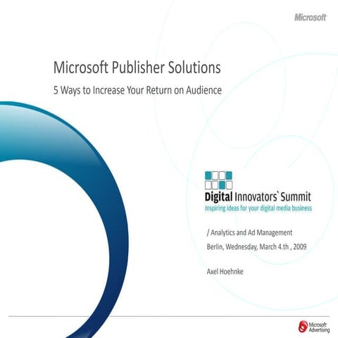 Digital Innovators Summit, Atlas, Microsoft Advertising