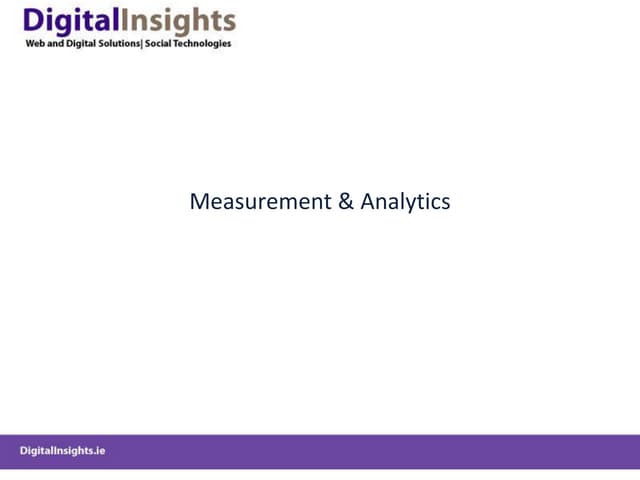 DBS-Week11-Measurement&Analyics