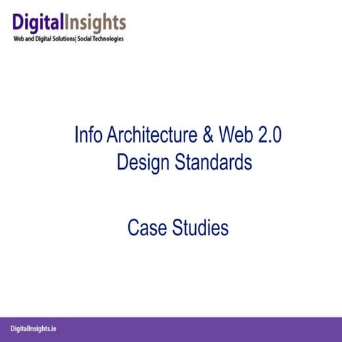 DBS-InformationArchitectureSession
