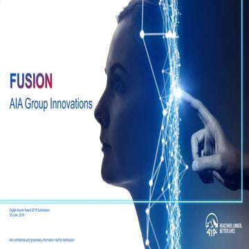 The Digital Insurer Award - AIA