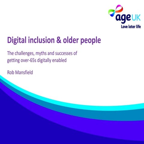 Digital inclusion & older people