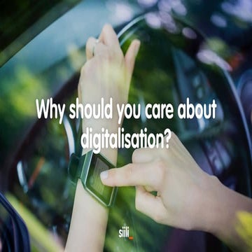 A quick dive to digitalisation