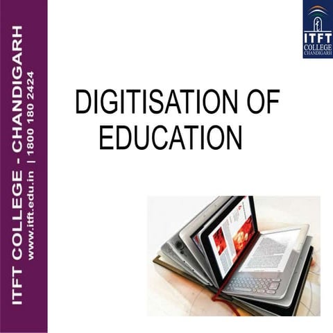 ITFT Digitalisation of edu