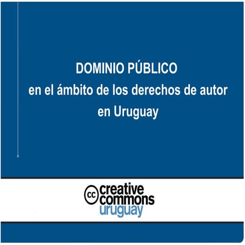 FIC EUBCA Curso Digitalización Clase 1: Dominio publico
