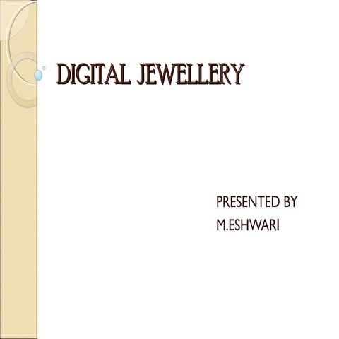 Digital jewelry