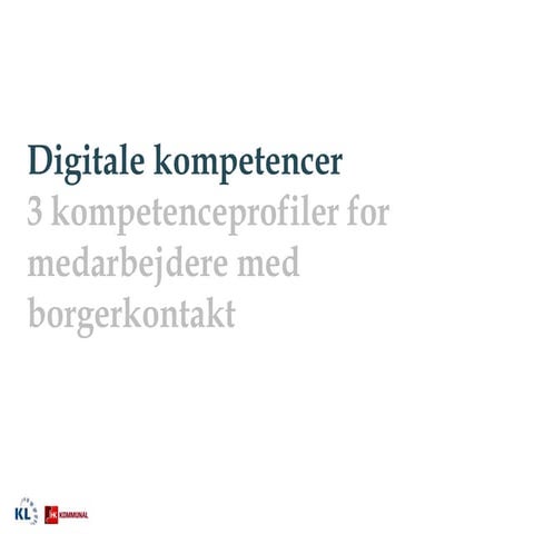 Digital kompetenceprofil