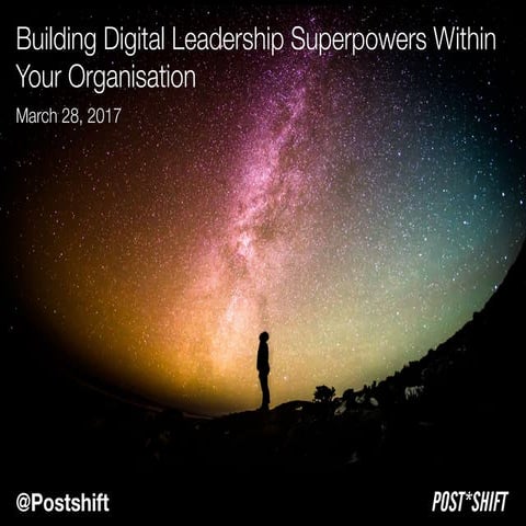 Digital Leadership vs Leadership in the digital age | PPTX