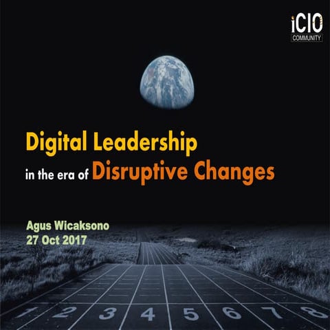 Digital leadership in disruptive changes