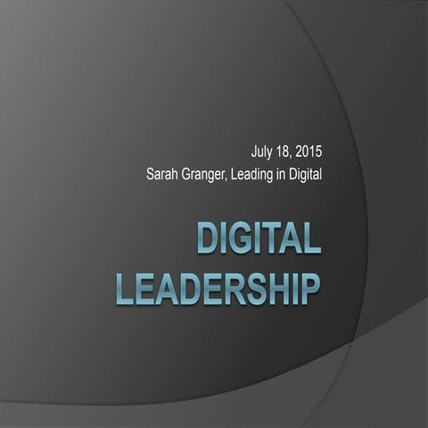 Digital Leadership