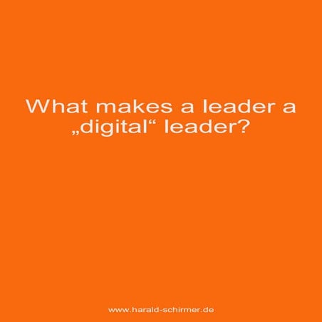 Digital Leadership Schirmer