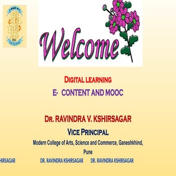 Digital Learning.ppsx Dr.Ravindra Kshirsagar