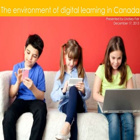 Digital learning strategy and trends presentation