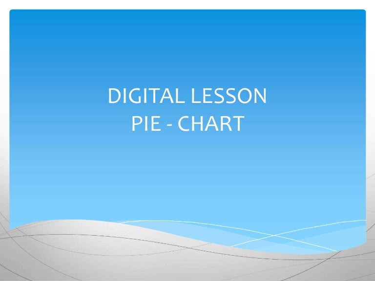Pie chart timetable - primovsa