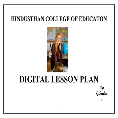 Digital Lesson Plan